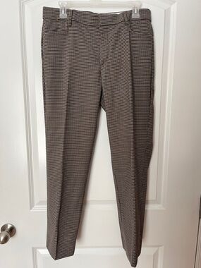 Banana Republic Houndstooth Italian Wool Ankle Pants